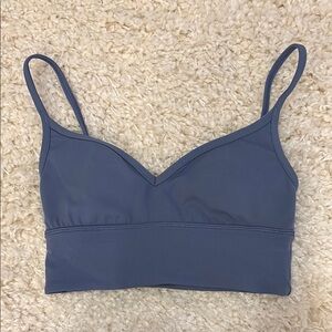 Lululemon align sweetheart bra size 4 oasis blue